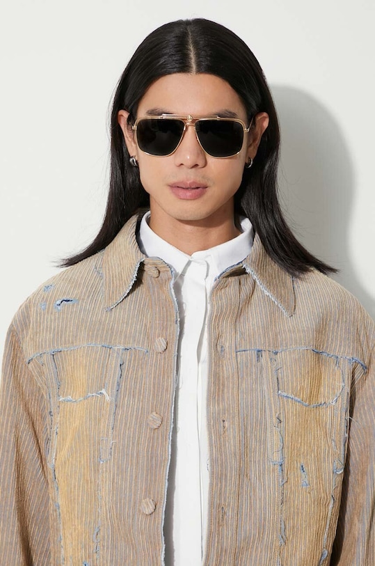 Ader Error kurtka sztruksowa Carid Aging Trucker BMADFWJK1603 beżowy