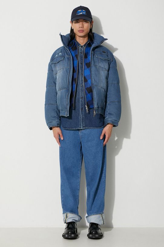 Μπουφάν Ader Error Tenit Jacket BMADFWJK1001 μπλε AW23