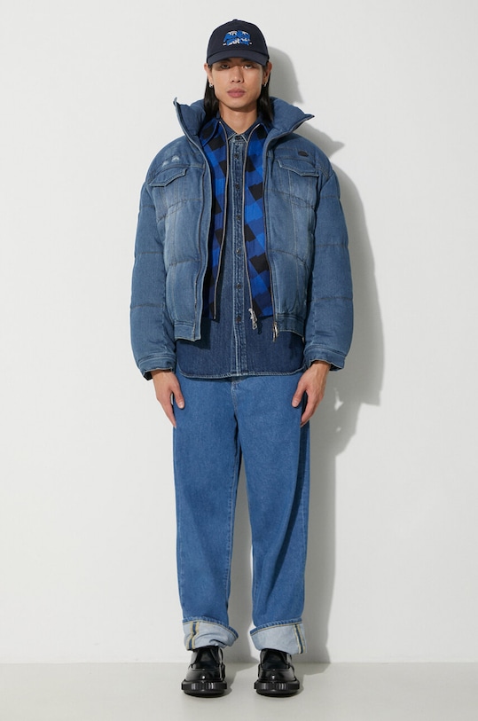 Ader Error kurtka Tenit Jacket BMADFWJK1001 niebieski AW23