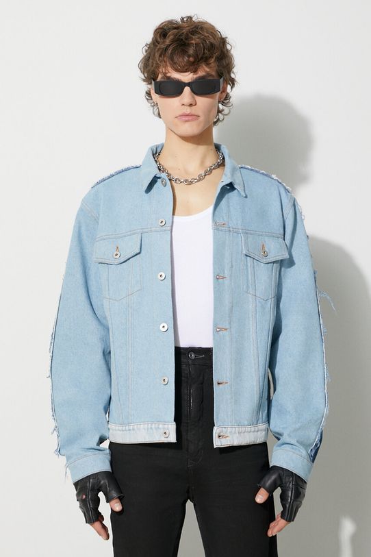 Heron Preston kurtka jeansowa Washed Insideout Reg Jkt