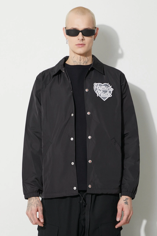 Μπουφάν Human Made Coach Jacket μαύρο HM26JK002