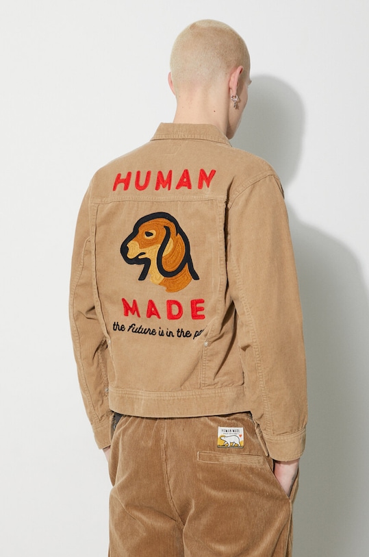 Odjeća Jakna od samta Human Made Dachs Corduroy Work HM26JK005 bež