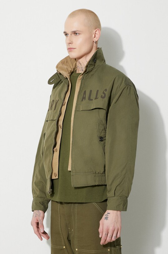 Human Made jacket Oxford Blouson green HM26JK021
