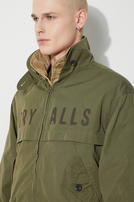 Bunda Human Made Oxford Blouson HM26JK021 zelená