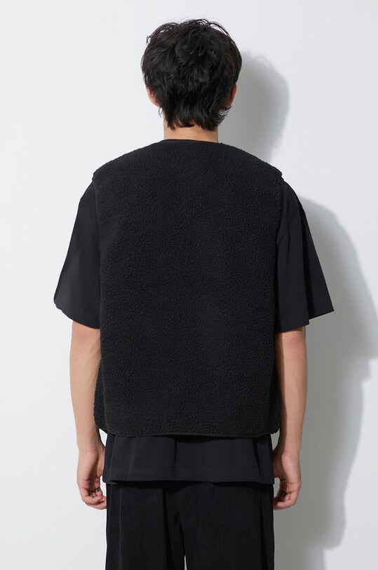 Dvostrani prsluk PLEASURES Infinite Reversible Vest crna P23F013.BLACK