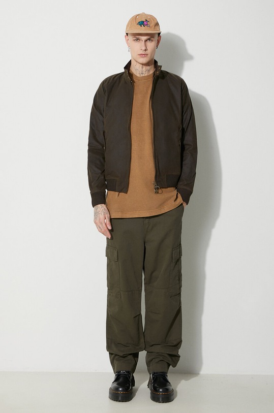 Baracuta kurtka Baracuta x Barbour Porton Wax BRCPS1009 zielony AW23