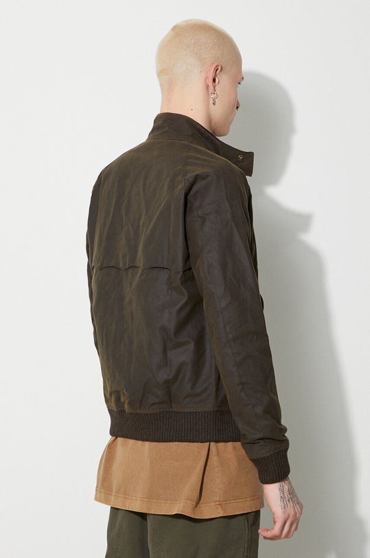 Odzież Baracuta kurtka Baracuta x Barbour Porton Wax BRCPS1009 zielony