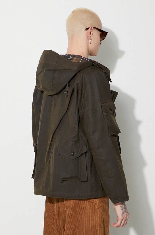 Abbigliamento Baracuta giacca Baracuta x Barbour Clayton Wax BRCPS1011 verde