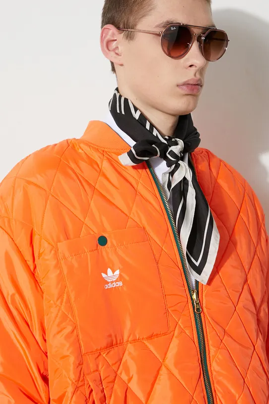 adidas Originals geacă bomber cu două fețe Oversized Reversible Bomber IW3649