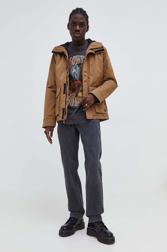 Hollister Co. kurtka KI332.3067.BROWN brązowy AW23