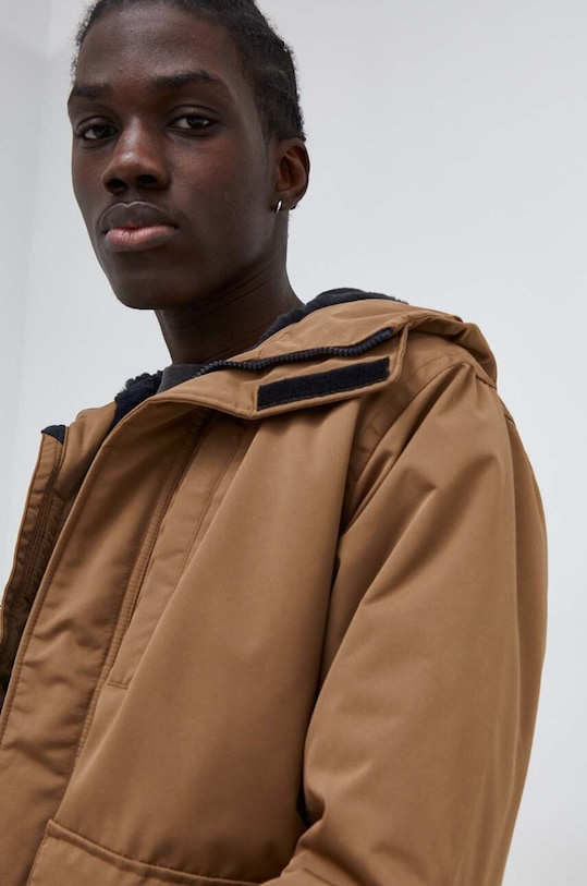 Hollister Co. kurtka brązowy KI332.3067.BROWN