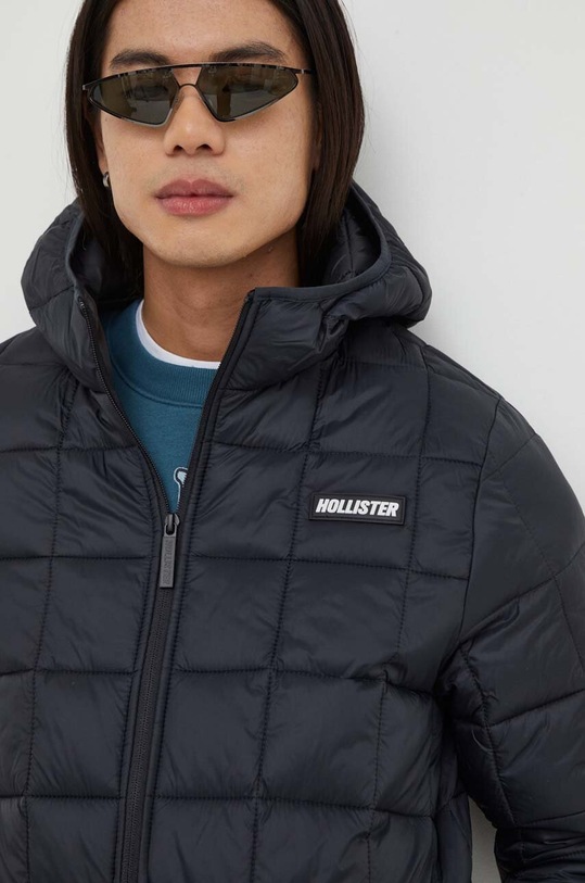 Hollister Co. rövid kabát fekete KI332.3100.BLACK
