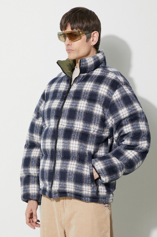Butter Goods kurtka dwustronna Reversible Plaid Puffer Jacket BGQ423D12703