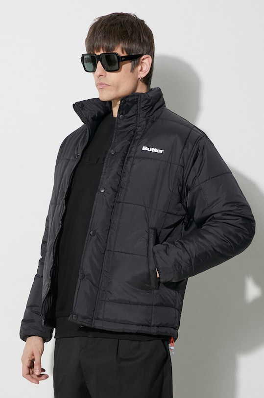 Куртка Butter Goods Grid Puffer Jacket чорний BGQ423D22403