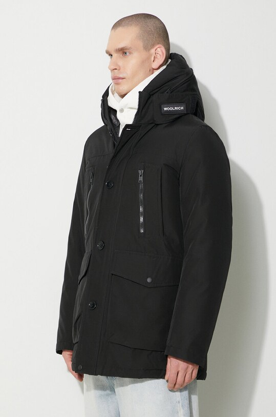 Μπουφάν με επένδυση από πούπουλα Woolrich Ramar Arctic Parka μαύρο CFWOOU0866MRUT0001