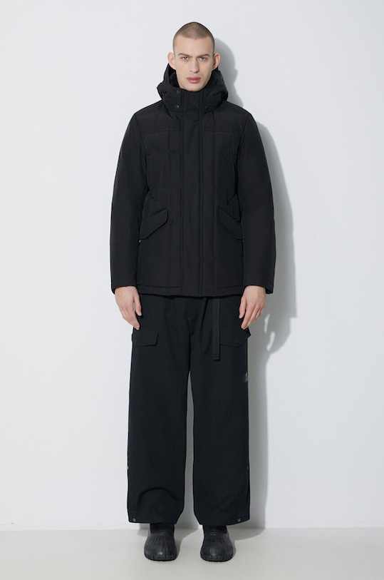 Woolrich kurtka puchowa Blizzard Field Jacket CFWOOU0621MRUT0001 czarny AW23