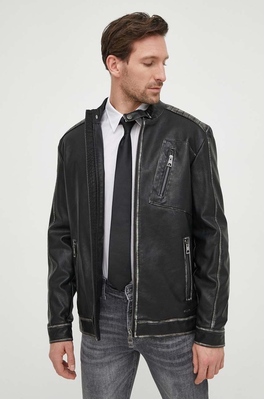 Куртка Guess з підкладкою чорний M3BL14.WFOQ0