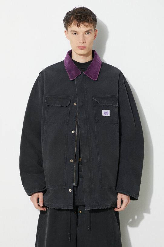 Needles denim jacket Lumberjack Coat without black NS157