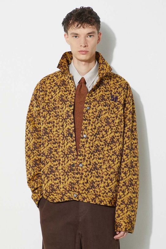 Needles giacca camicia Penny Jean Jacket non isolato giallo NS240