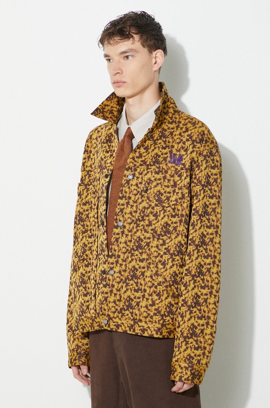 Needles giacca camicia Penny Jean Jacket giallo NS240