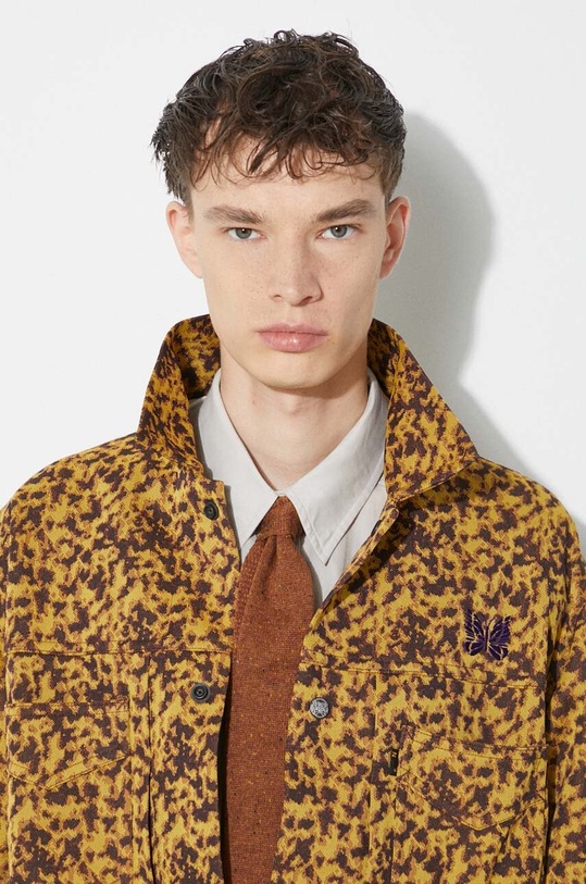 Needles giacca camicia Penny Jean Jacket NS240 giallo