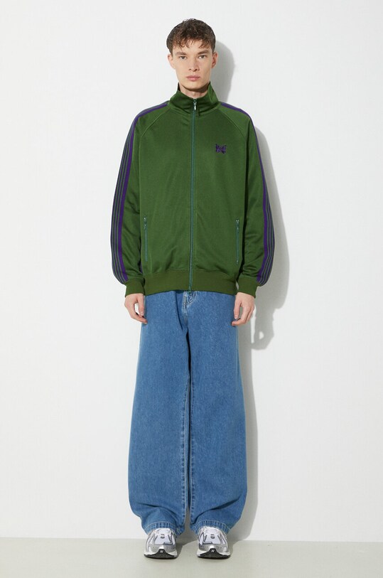 Needles bluza Track Jacket NS244 zielony SS24