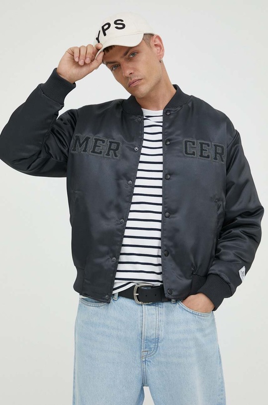 Одежда Куртка-бомбер The Mercer Brand MEAP233003 серый