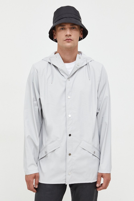 Jakna Rains 12010 Jackets 12010.45 siva AW23