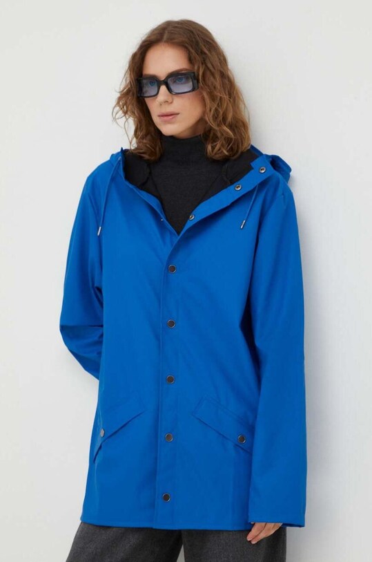 Odzież Rains kurtka przeciwdeszczowa 12010 Jackets 12010.83 niebieski