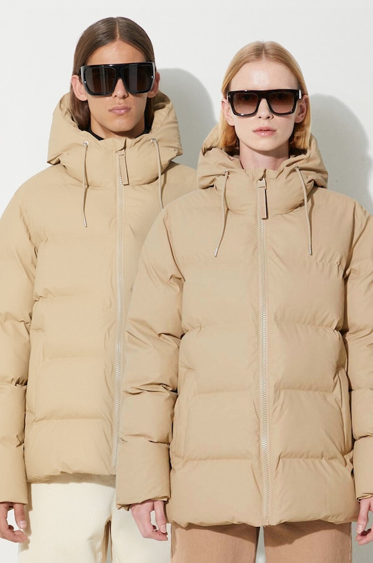 Куртка Rains 15120 Jackets с утеплением бежевый 15120.24