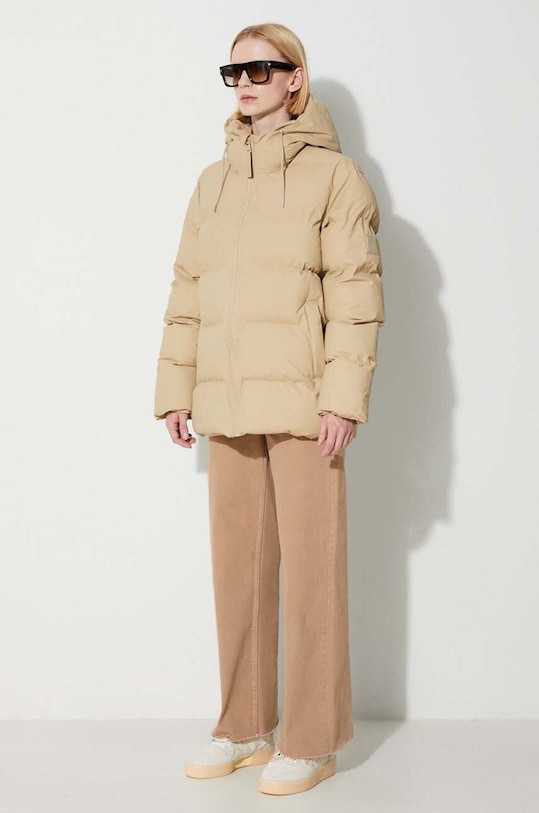 Одежда Куртка Rains 15120 Jackets 15120.24 бежевый