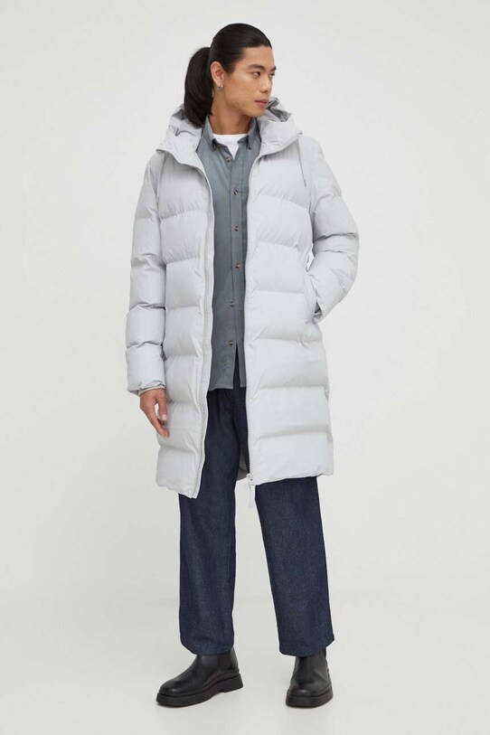 Одежда Куртка Rains 15130 Jackets 15130.45 серый