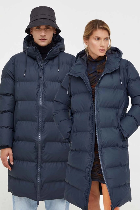 Rains giacca 15130 Jackets isolamento sintetico blu navy 15130.47