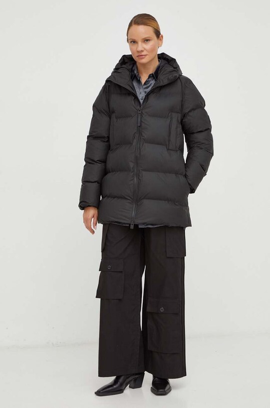 Ρούχα Μπουφάν Rains 15190 Jackets 15190.01 μαύρο