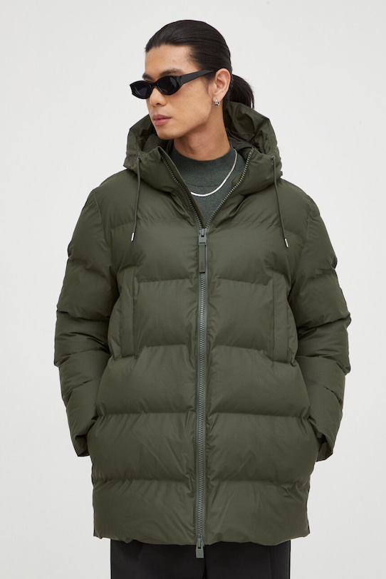 Rains kurtka 15190 Jackets zielony 15190.03