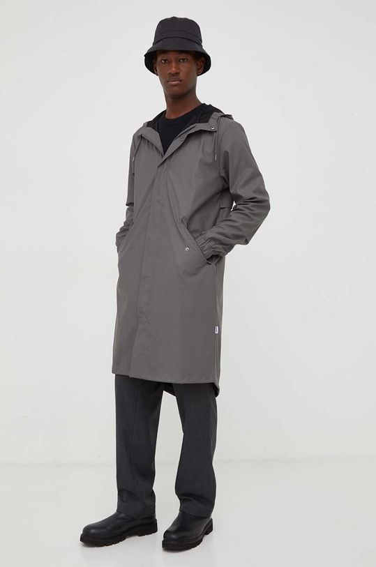 Дощовик Rains 18140 Jackets сірий 18140.13