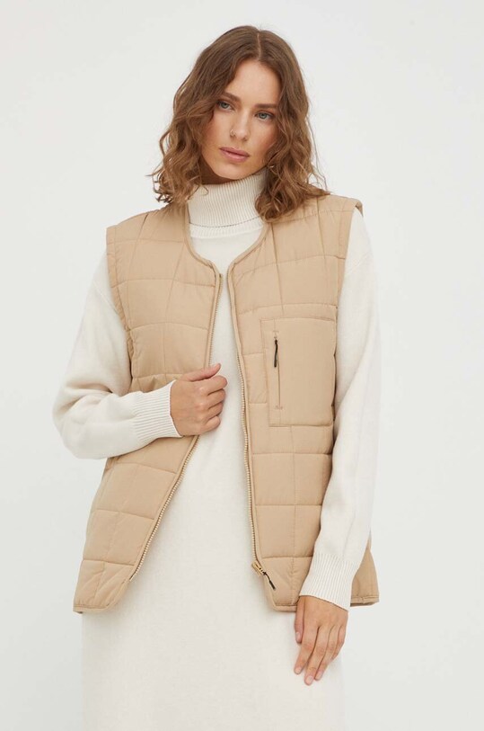 Одяг Безрукавка Rains 18160 Vests 18160.24 бежевий