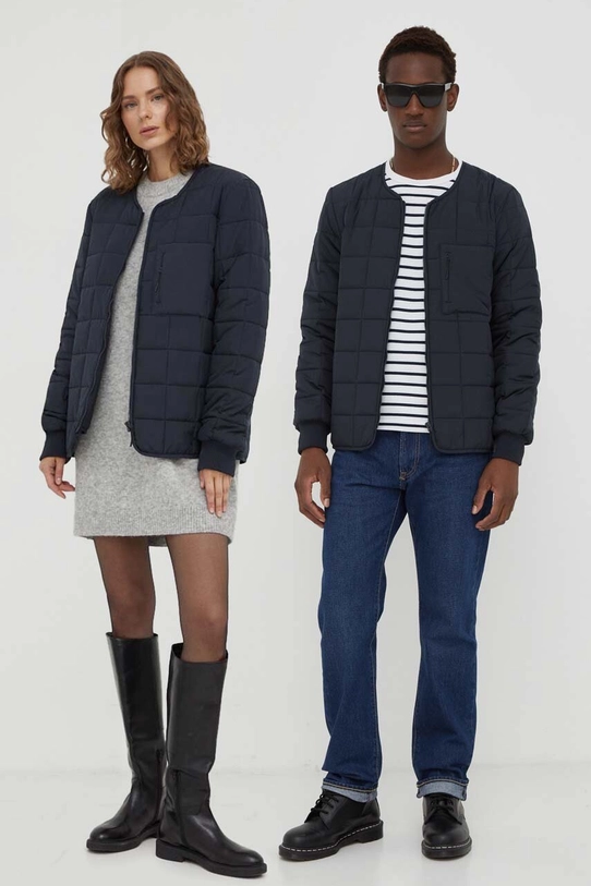 Rains geaca 18170 Jackets cu captuseala bleumarin 18170.47