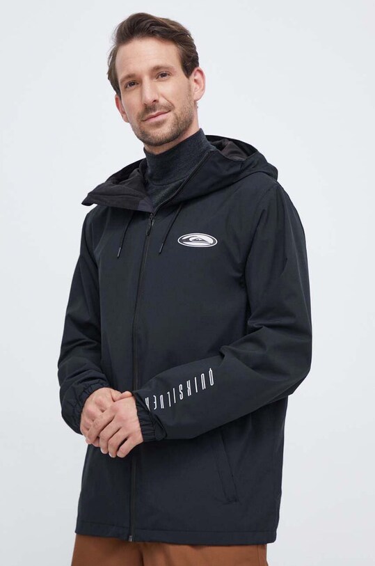 Quiksilver kurtka High In The Hood EQYTJ03436 czarny AW23