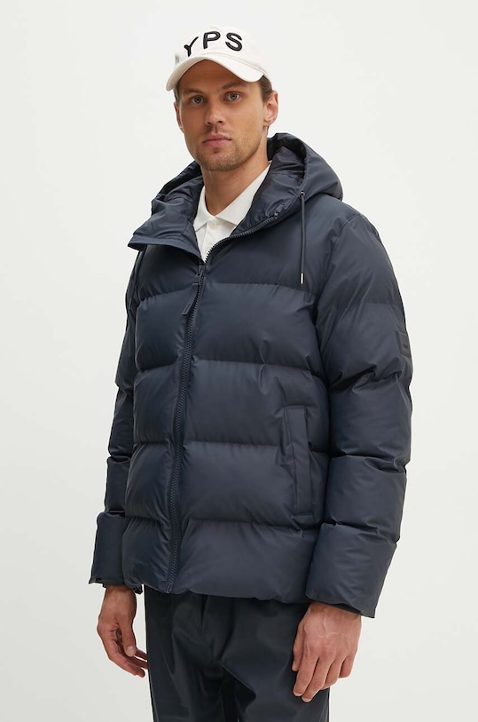Μπουφάν Rains 15120.NAVY σκούρο μπλε AW23