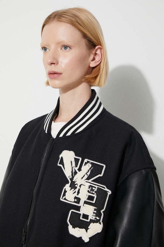 Y-3 wool blend bomber jacket IQ2133