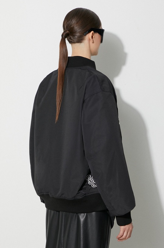 Μπουφάν bomber Y-3 IQ2142 μαύρο