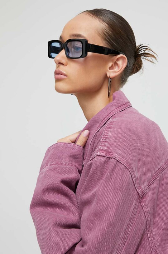 Džínová bunda Guess Originals fialová M3BG84WBDZ0