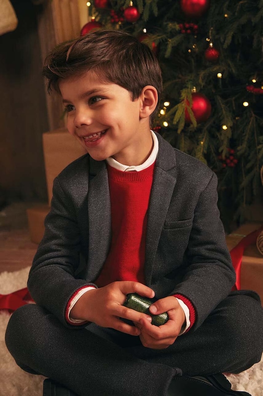 Mayoral marynarka dziecięca tkanina czarny 4431.5A.Mini.9BYX