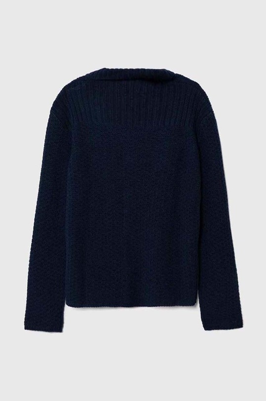 Παιδική ζακέτα με μείγμα από μαλλί United Colors of Benetton 1076CW002.G.SEASONAL σκούρο μπλε AW23