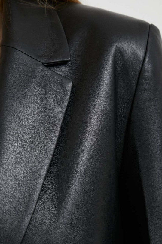 Calvin Klein marynarka skórzana K20K205486 czarny