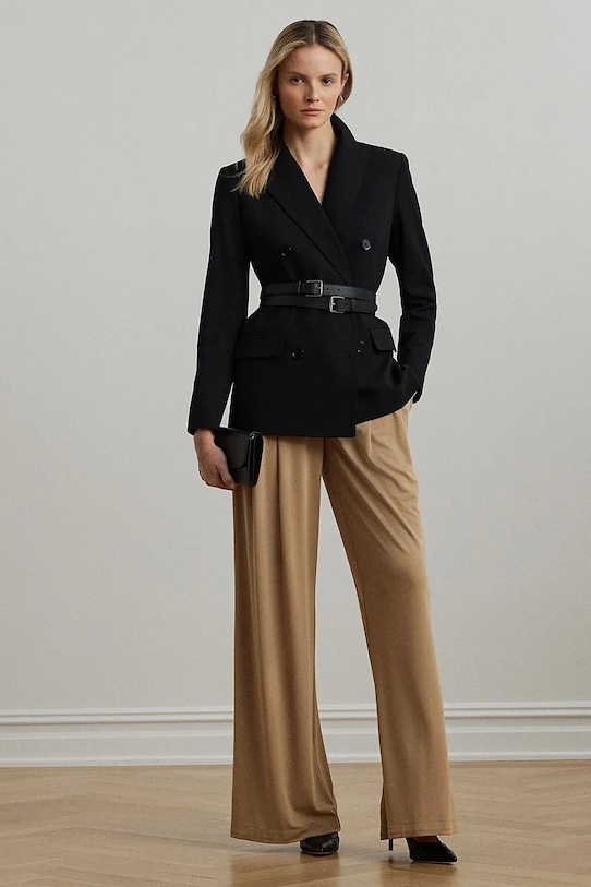 Одежда Шерстяной пиджак Lauren Ralph Lauren 200911071 чёрный