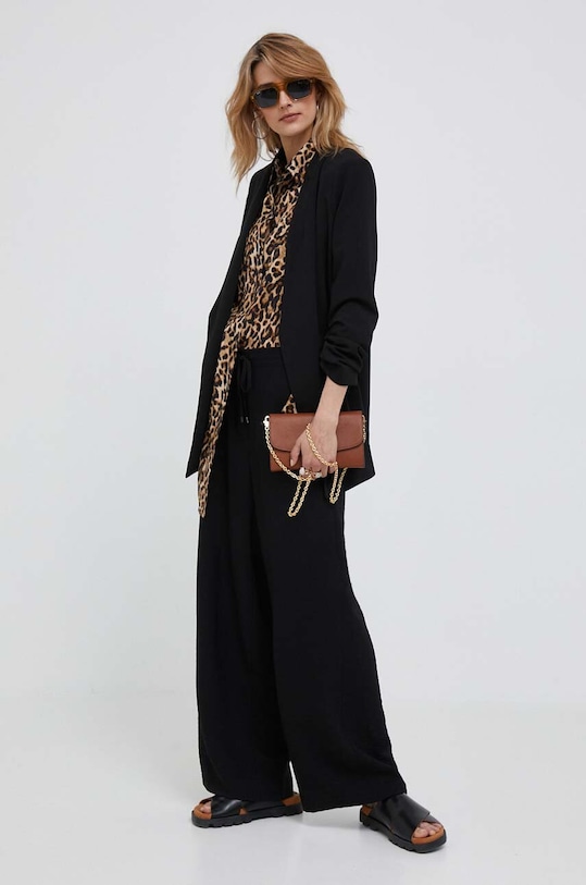 Dkny marynarka P9RCAAWI czarny AW23