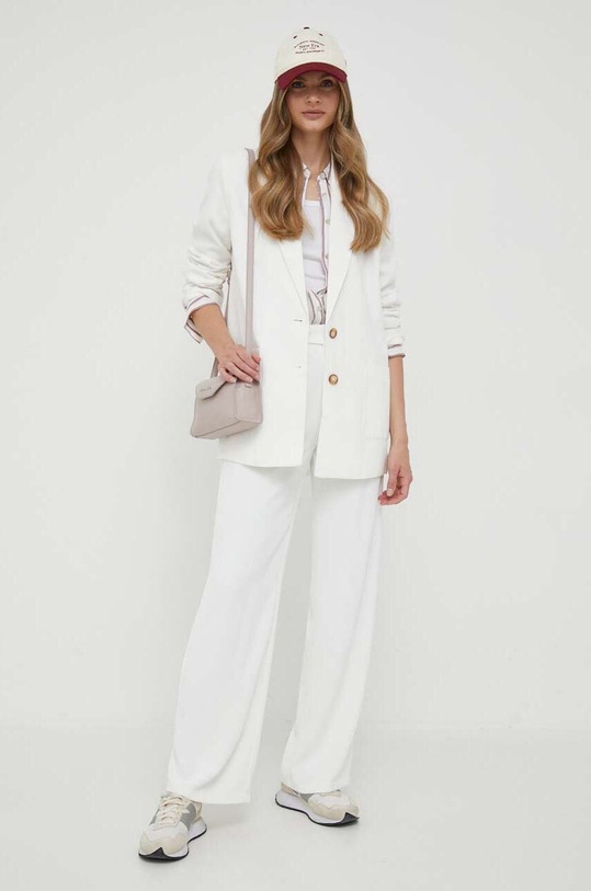Pepe Jeans marynarka Mirta PL402236.800 biały AW23