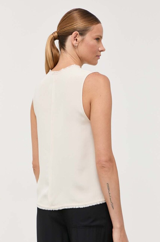 Odzież By Malene Birger kamizelka Q71856001 beżowy